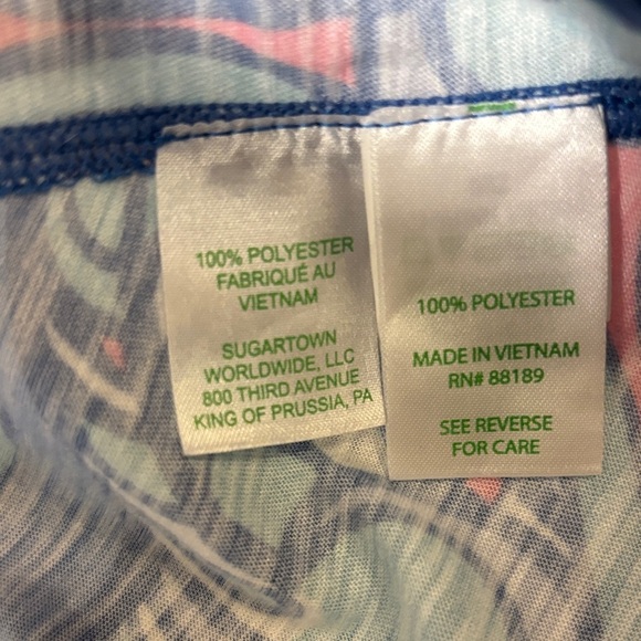 Lilly Pulitzer Sea Jewels Luxletic Racerback Tank Top - Picture 6 of 8